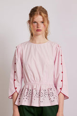 Occasion Wear | Women Damson Madder Perrie Blouse