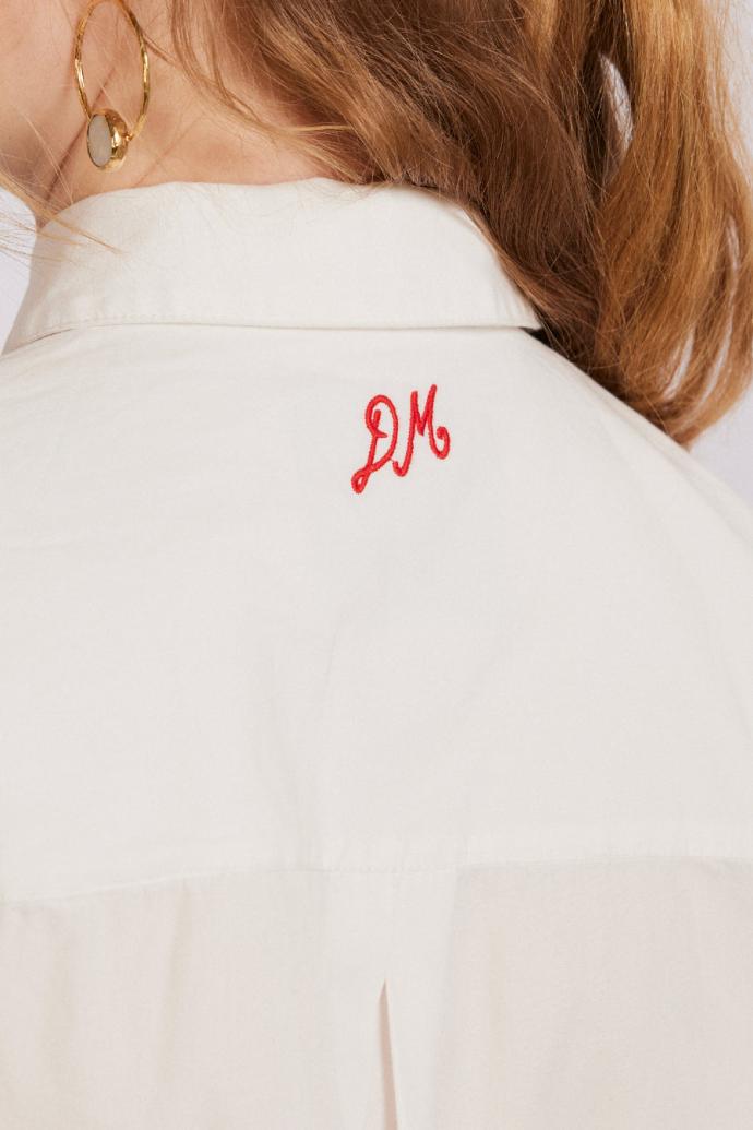 Occasion Wear | Women Damson Madder Tuxedo Ruffle Shirt