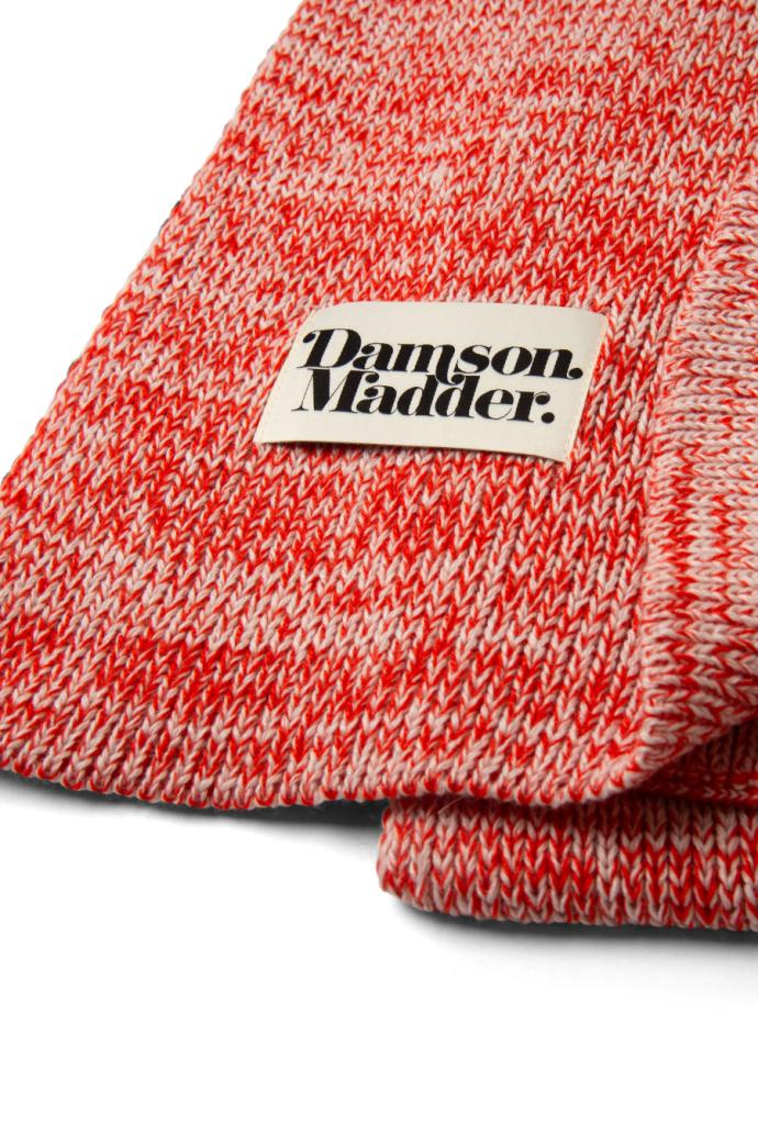 Scarves | Women Damson Madder Flecked Yarn Scarf - Red