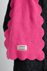 Scarves | Women Damson Madder Scallop Scarf