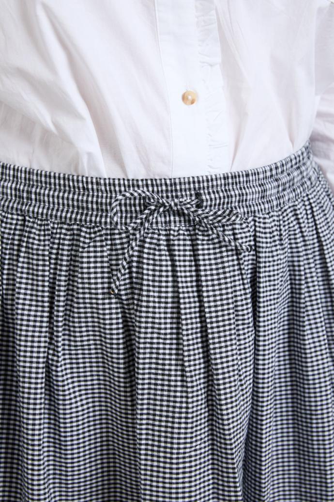 Skirts | Women Damson Madder Keeley Midi Skirt - Black Gingham