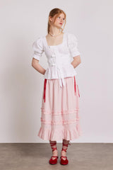 Tops | Women Damson Madder Bianca Blouse - White