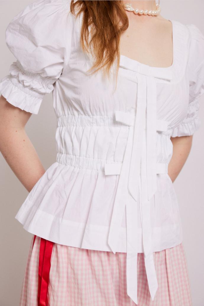 Tops | Women Damson Madder Bianca Blouse - White