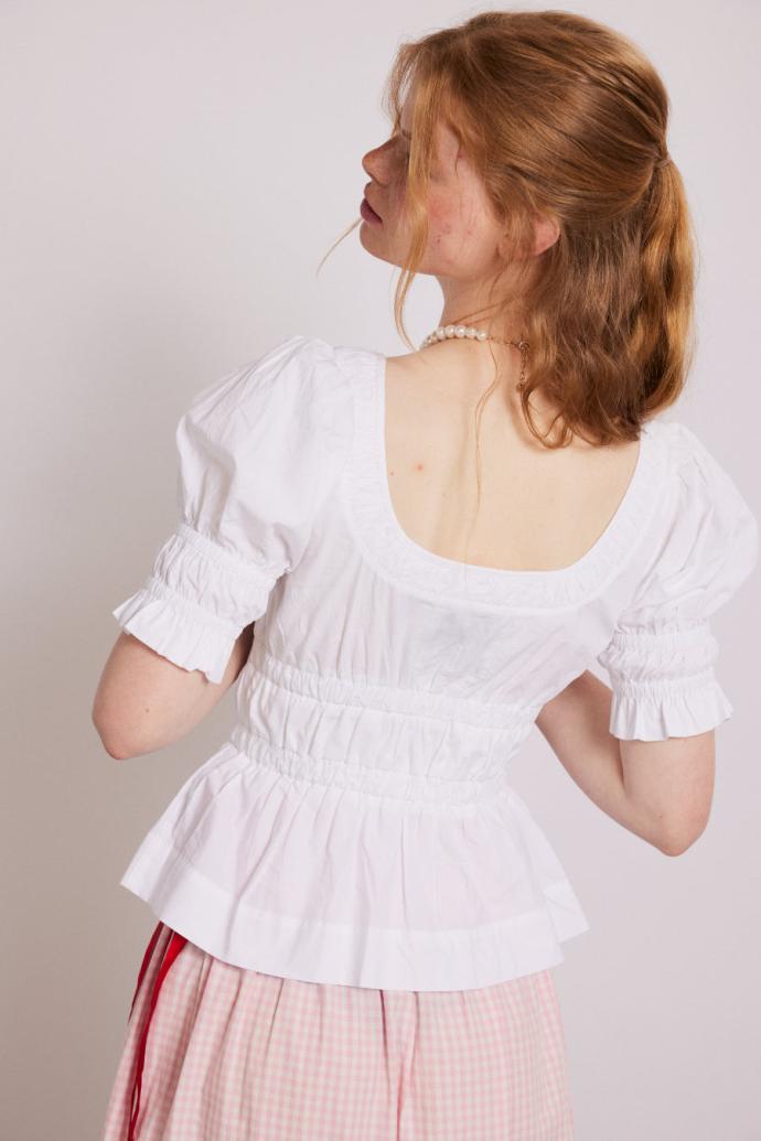 Tops | Women Damson Madder Bianca Blouse - White