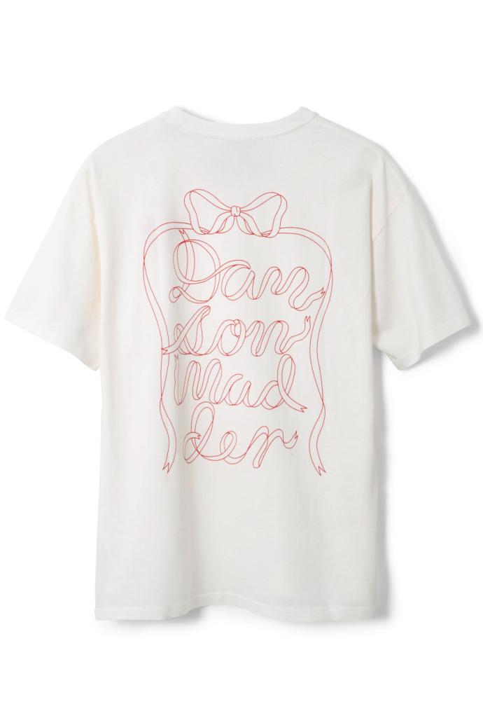 Tops | Women Damson Madder Bow Logo Short Sleeve Tee