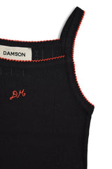 Tops | Women Damson Madder Dm Cami Top - Black Pointelle