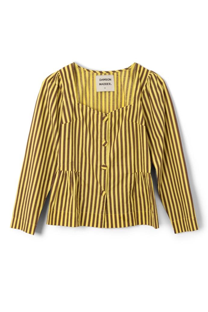Tops | Women Damson Madder Eloise Stripe Blouse