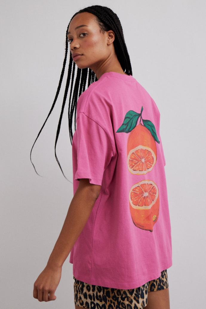 Tops | Women Damson Madder Grapefruit Tee