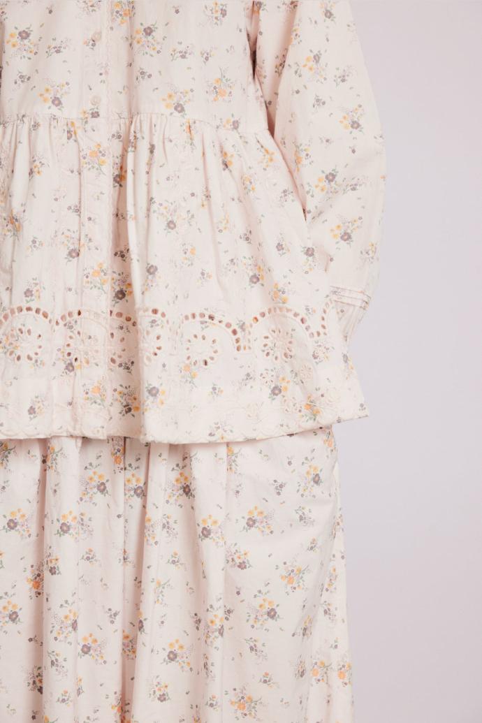 Tops | Women Damson Madder Gretchen Blouse - Vintage Ditsy