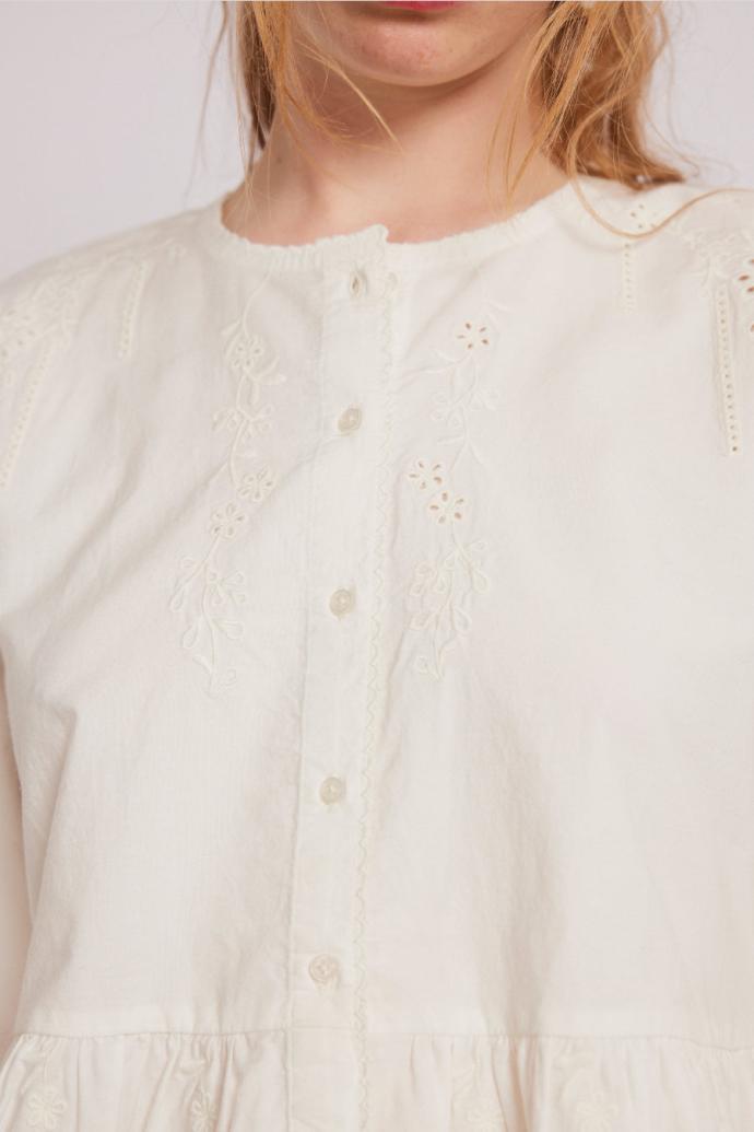Tops | Women Damson Madder Gretchen Blouse - White