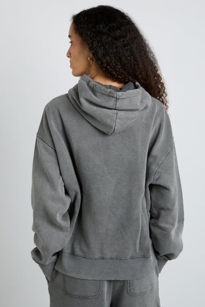 Tops | Women Damson Madder Hayley Hoodie - Grey Wash