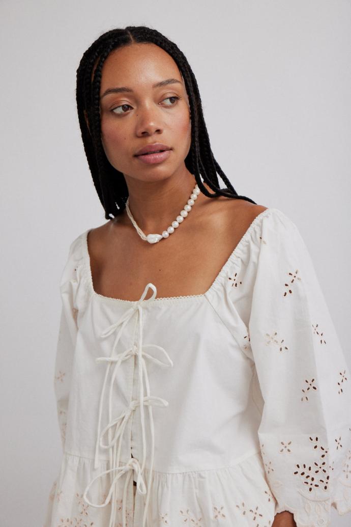 Tops | Women Damson Madder Lana Blouse - Broderie