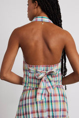 Tops | Women Damson Madder Maya Waistcoat - Picnic Check