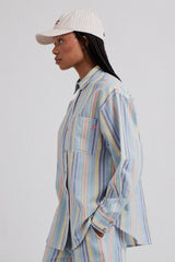 Tops | Women Damson Madder Skyla Shirt - Multi Stripe