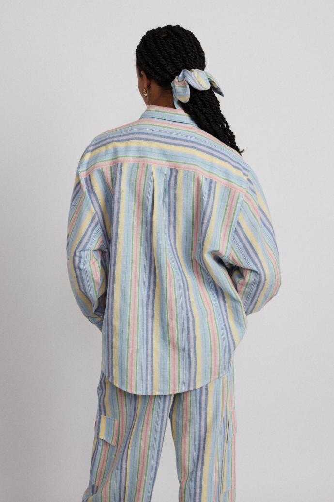 Tops | Women Damson Madder Skyla Shirt - Multi Stripe